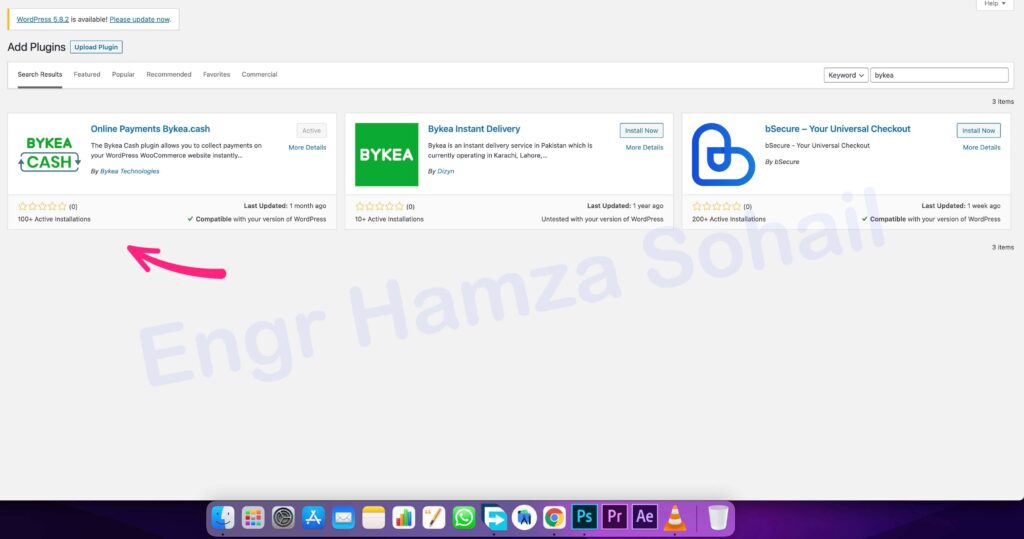 bykea cash wordpress plugin engr hamza sohail